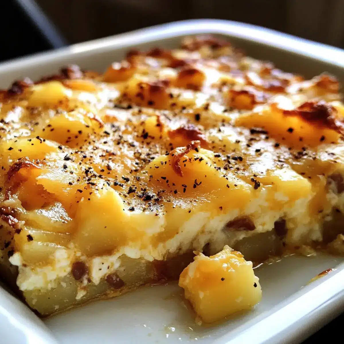 Kartoffel Frühstück Auflauf