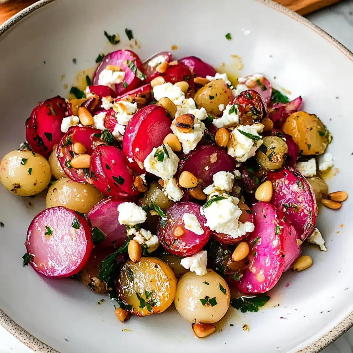Gerösteter Radieschensalat