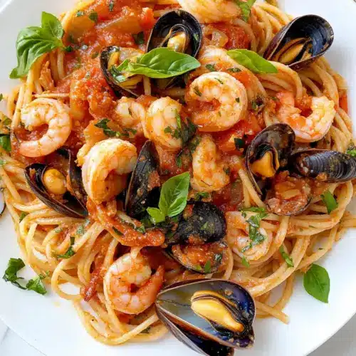 Meeresfrüchte-Spaghetti