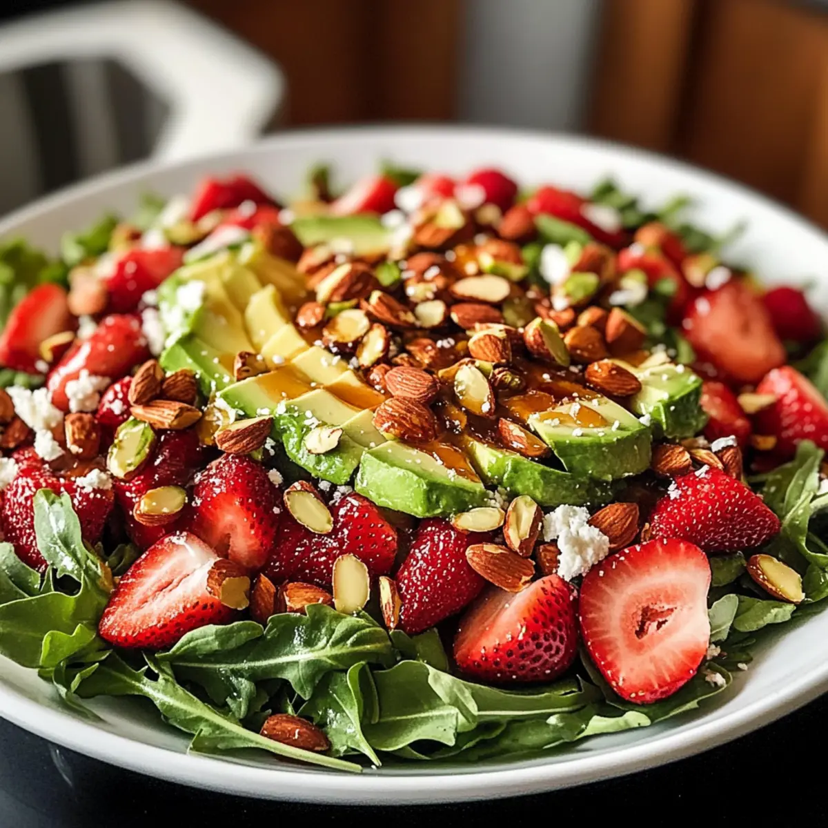 Erdbeer Crunch Salat