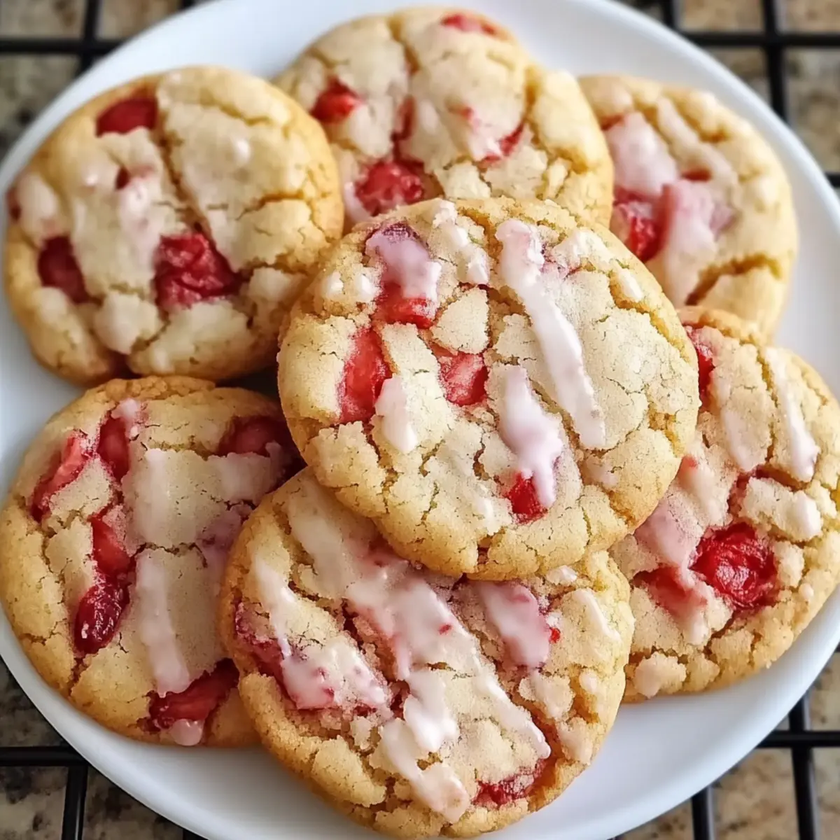 Erdbeerkuchen Butterkekse