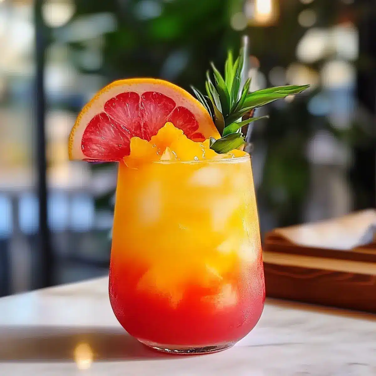 Tropischer Mocktail