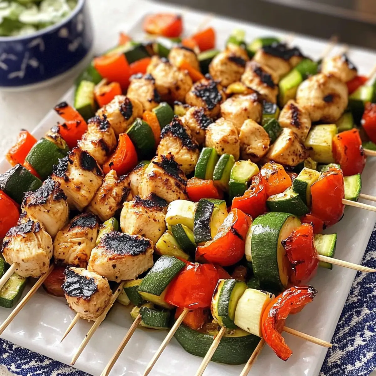 Wassermelonen-Feta-Flaggensalat
