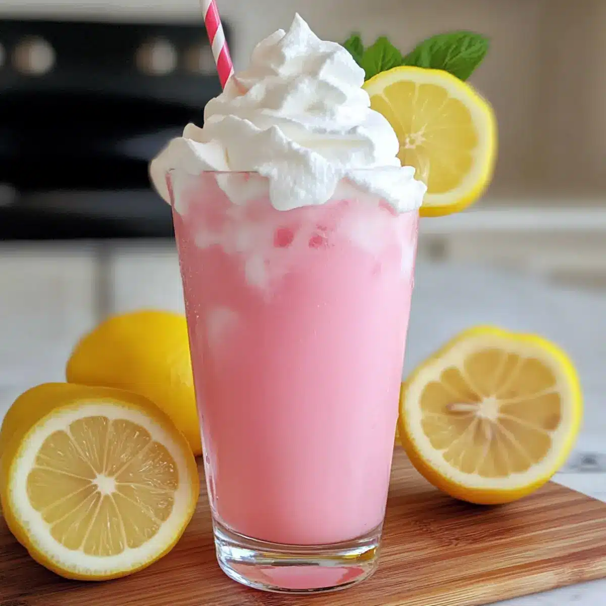 Schlagsahne Pinke Limonade