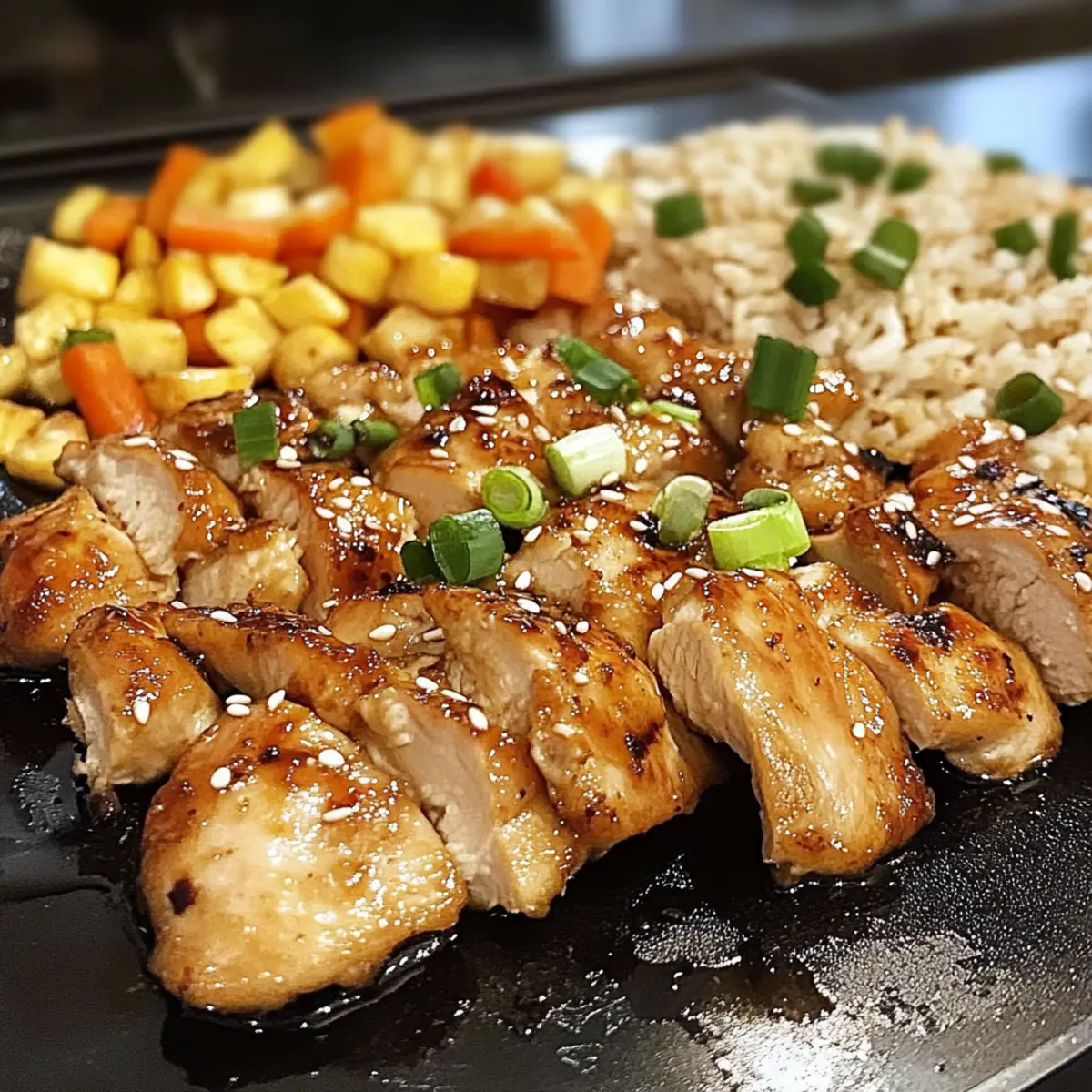 Blackstone Hibachi Hähnchen