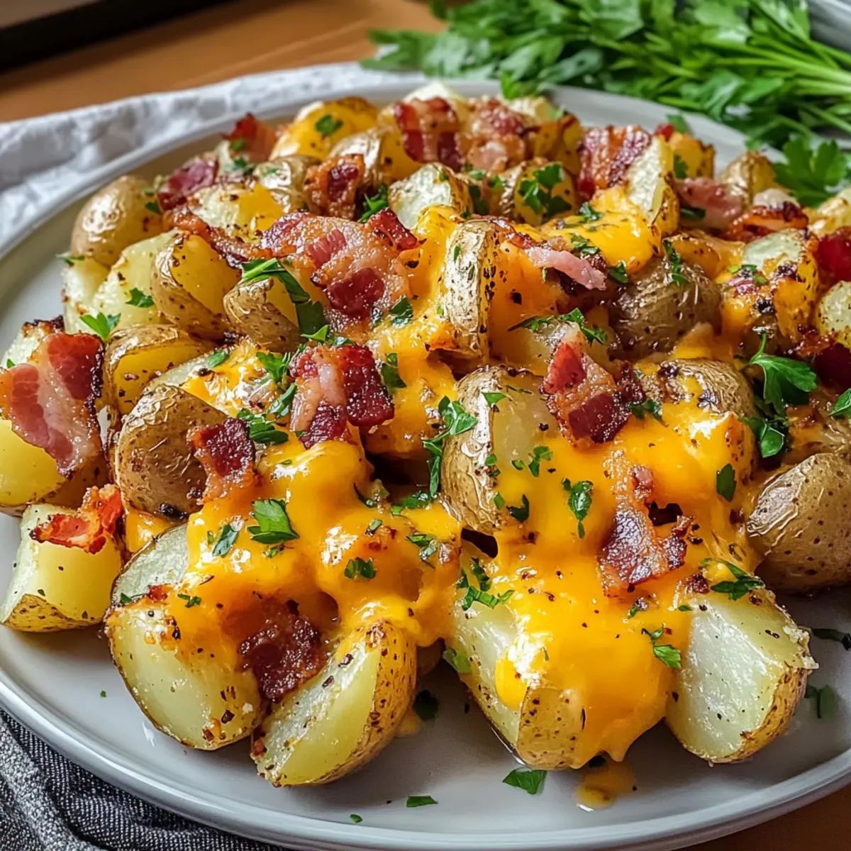 Gegrillte Ranch-Kartoffeln