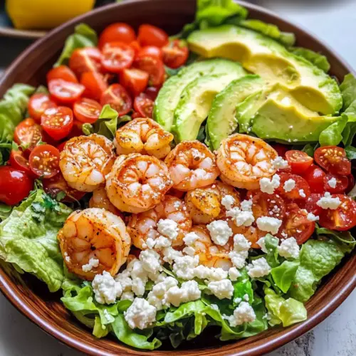 Honig Limetten Garnelen Salat
