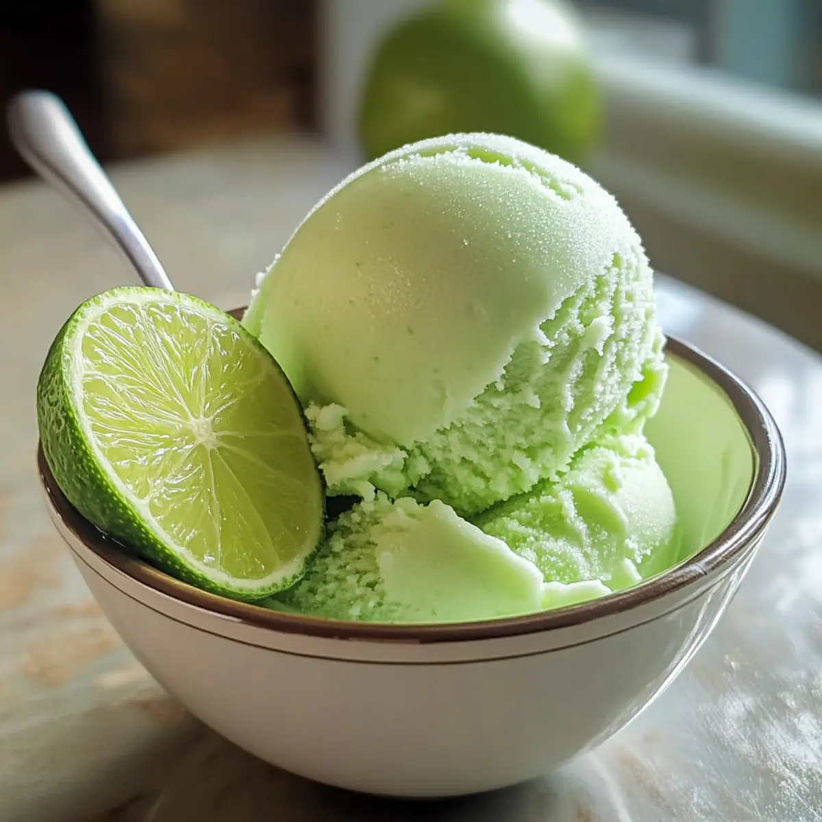 Limonen-Sorbet