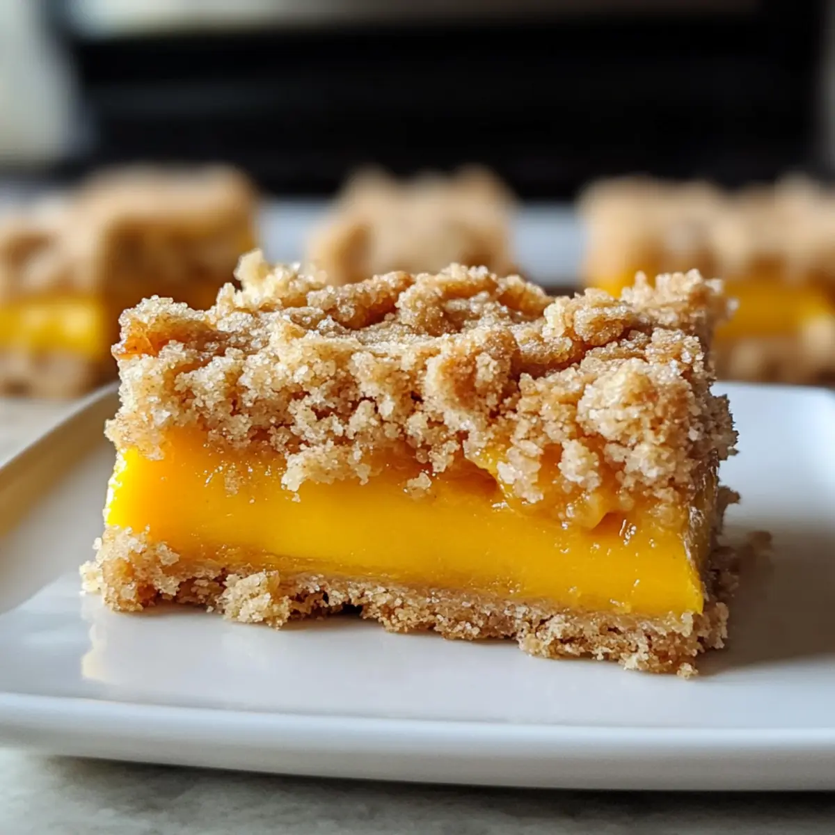 Mango Krümelriegel