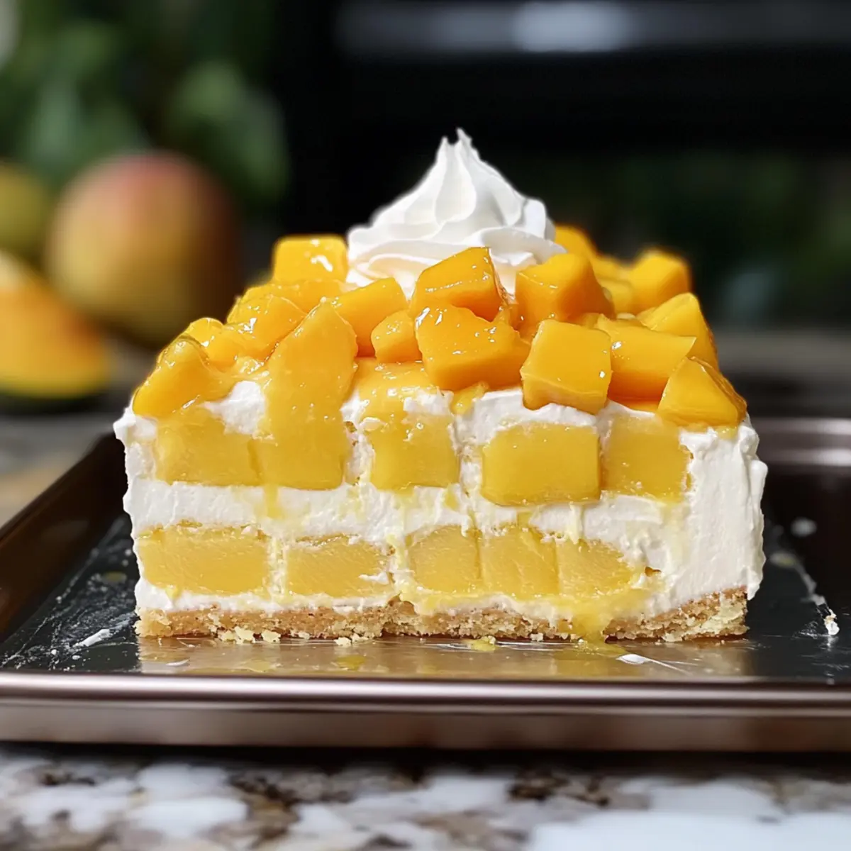 Mango Tres Leches Kuchen