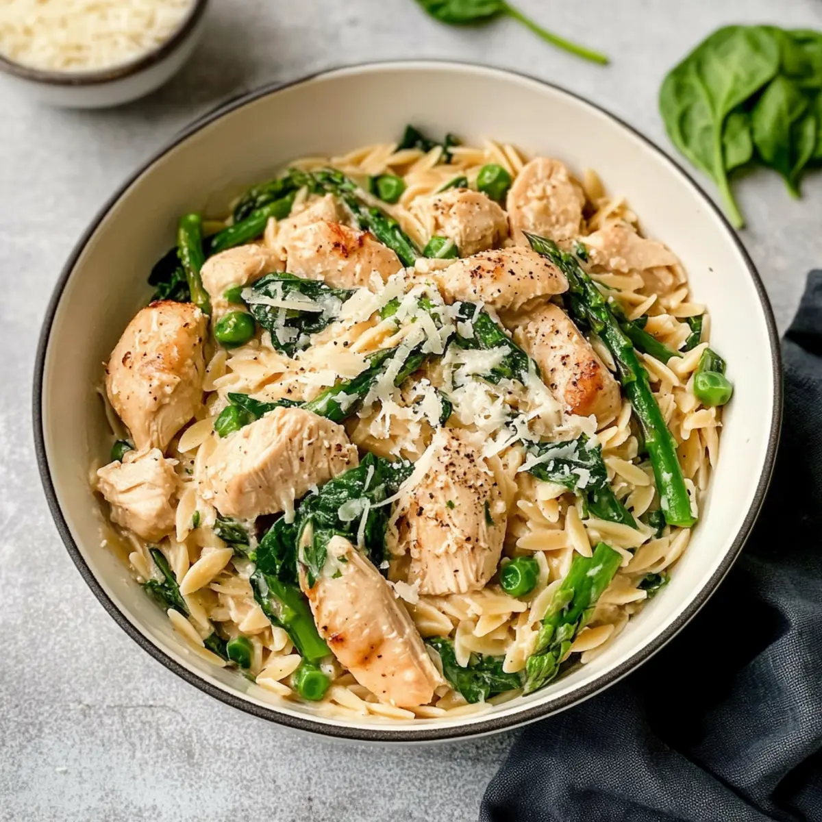 Eintopf Hähnchen Orzo