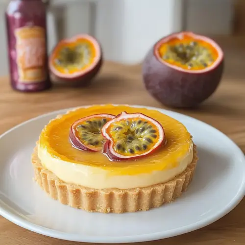 Pfirsich-Maracuja-Joghurt-Törtchen mit Verpoorten Pfirsich-Maracuja