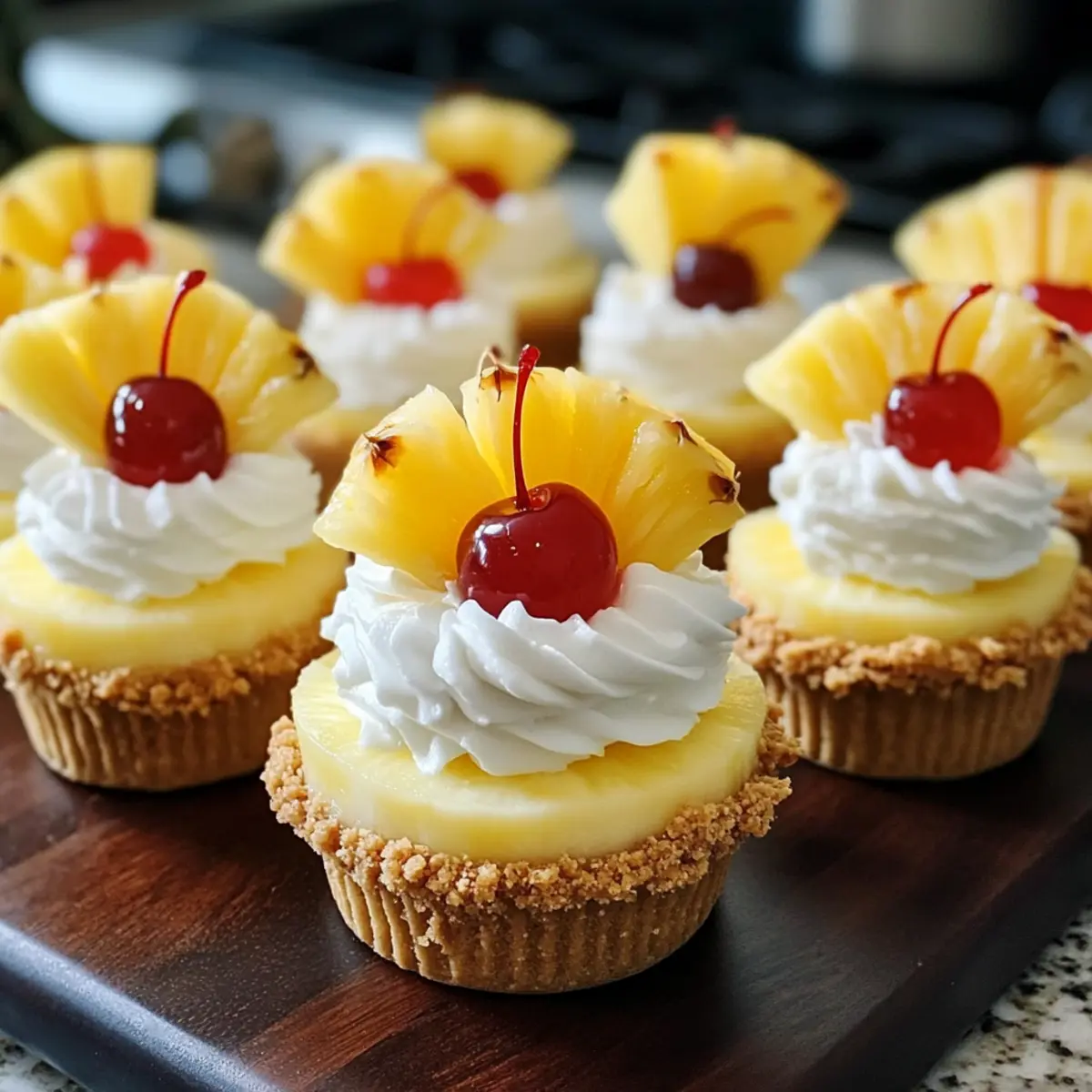 Ananas Käsekuchen Becher