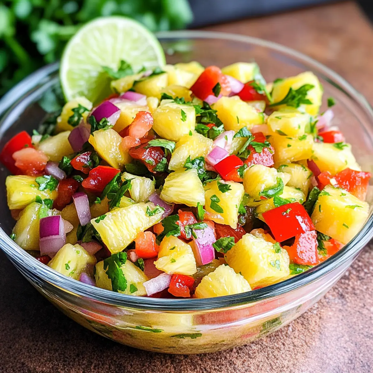 Ananas Pico de Gallo