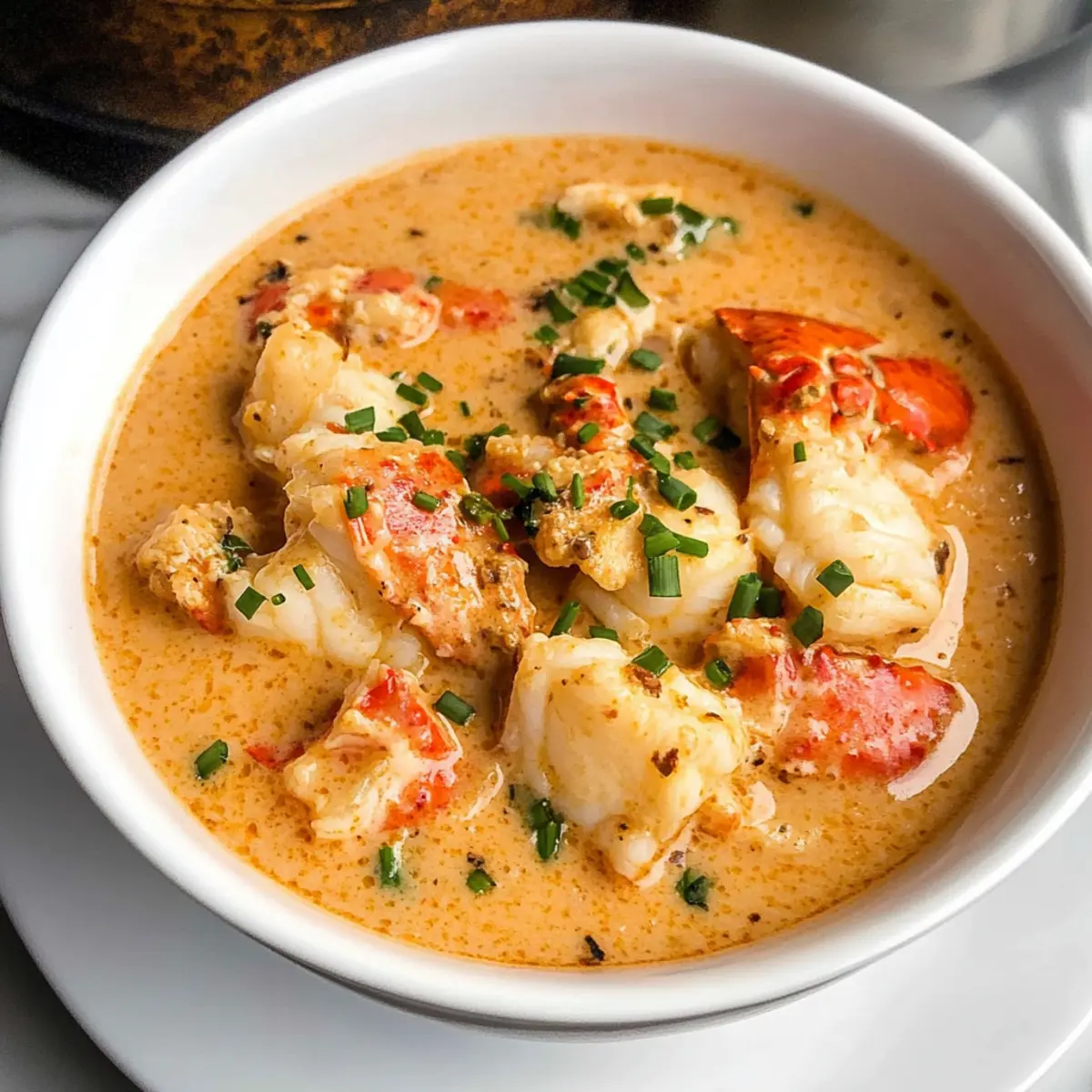 Slow Cooker Meeresfrüchte-Bisque