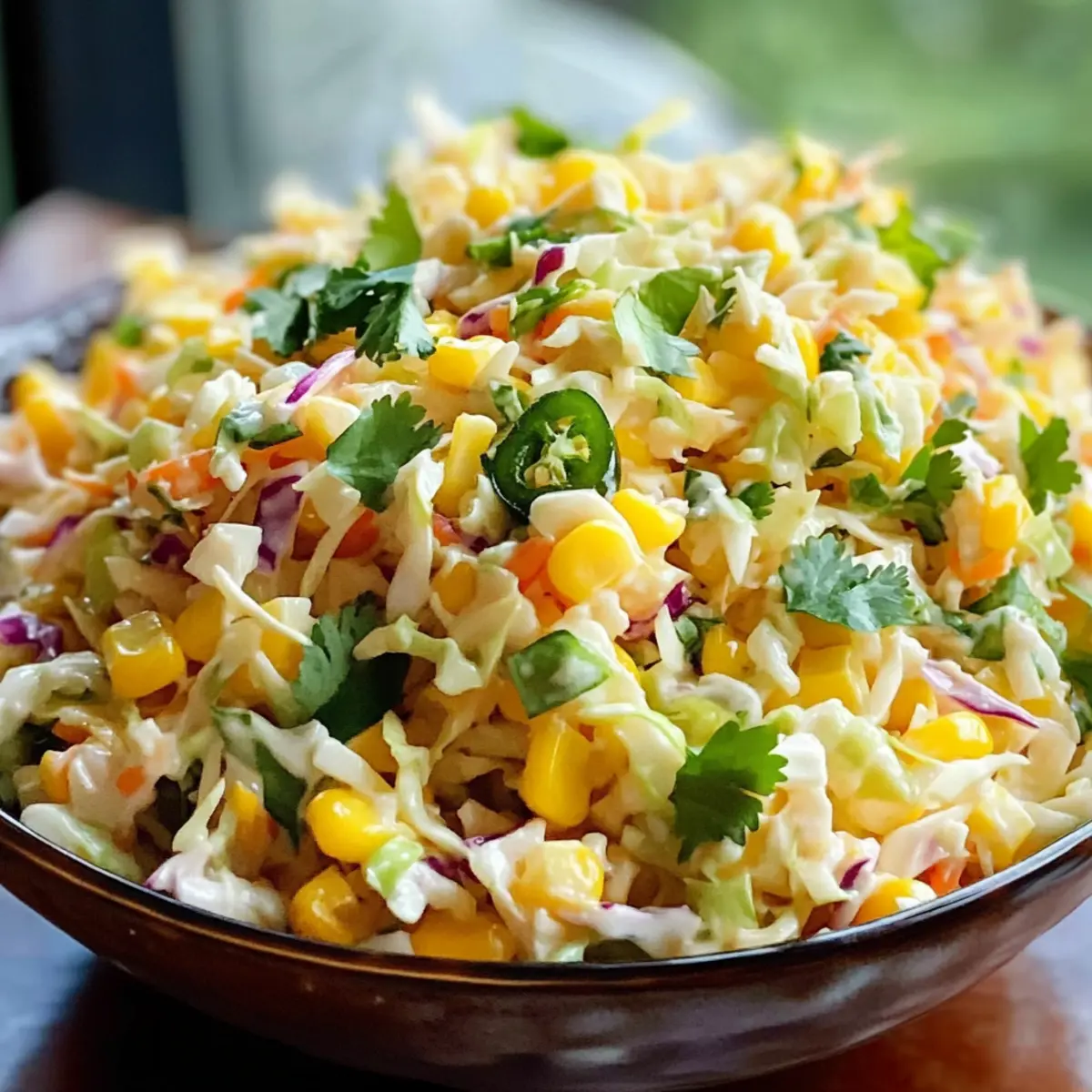 Würziger Mais-Slaw