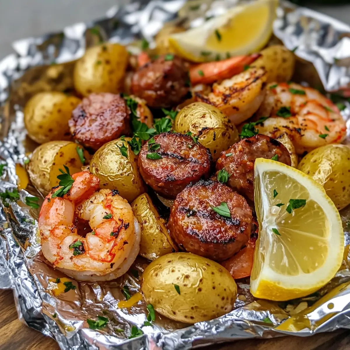 Scharfe Gegrillte Garnelen
