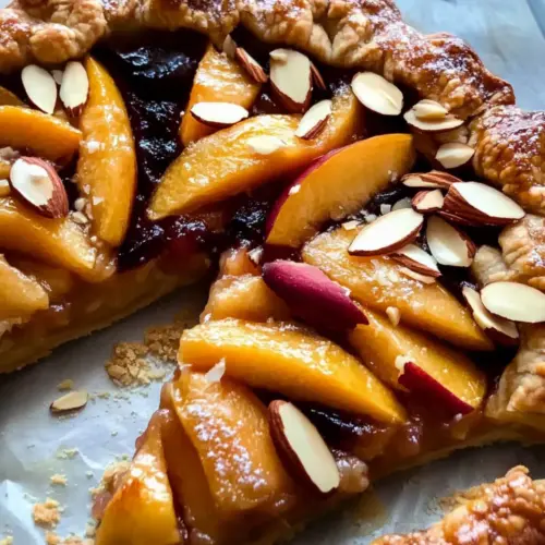 Sommerpfirsich-Galette