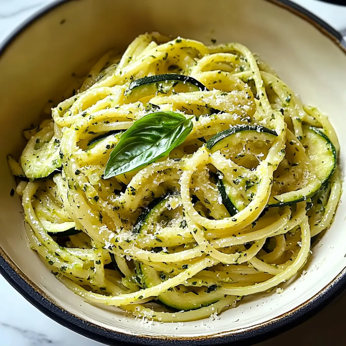 Zucchini Butter Pasta