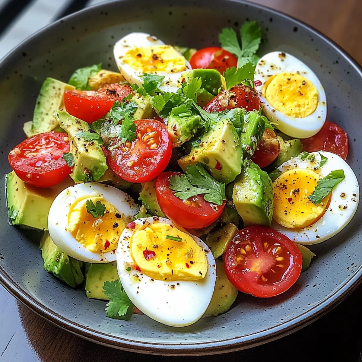 Eiersalat Avocado