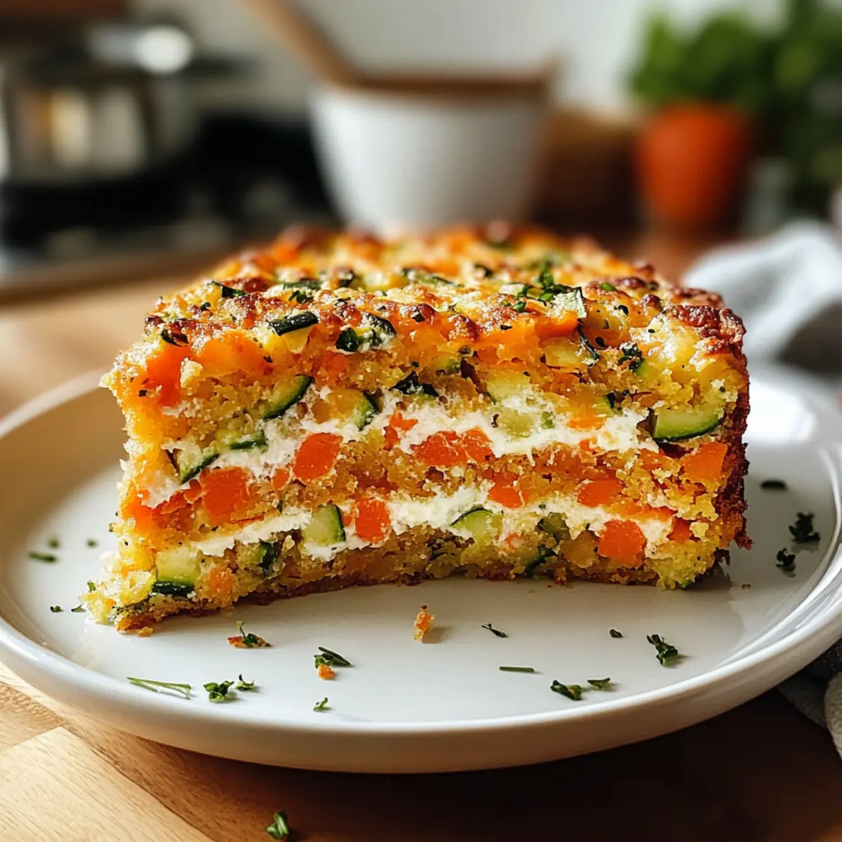 Gesunder Gemüsekuchen