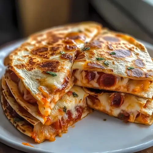 Pizza-Quesadilla