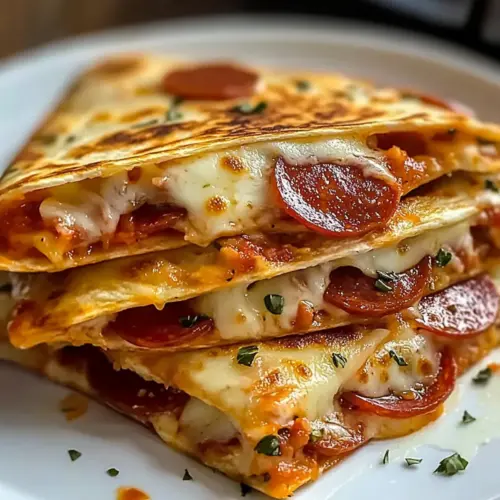 Pizza-Quesadilla